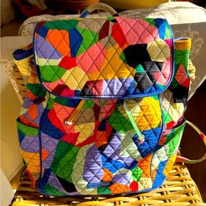 VERA BRADLEY COLORFUL BACKPACK